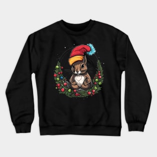 Squirrel Christmas Crewneck Sweatshirt